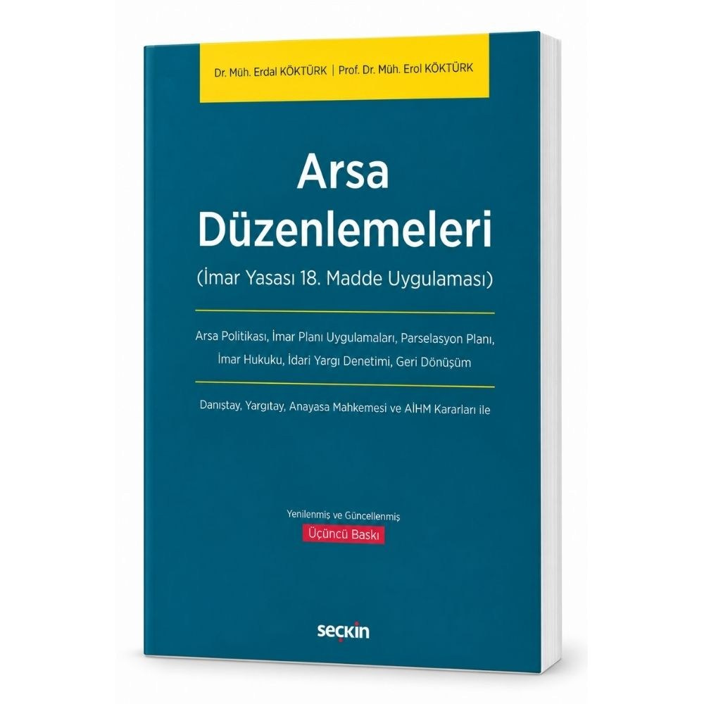 Arsa Düzenlemeleri  kitap kapağı