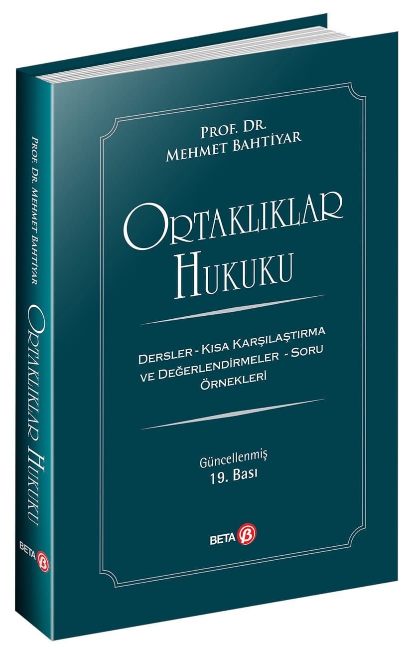 Beta Yayınları Ortaklıklar Hukuku