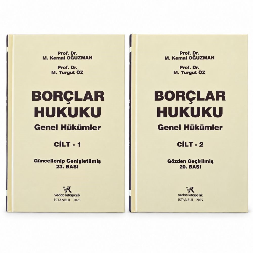 Borçlar Hukuku (Genel Hükümler) Cilt I  kitap kapağı