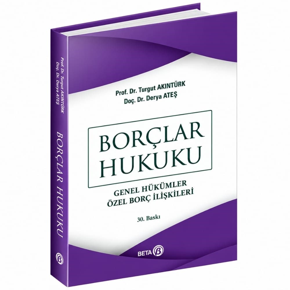 Borçlar Hukuku Genel Hükümler Özel Borç İlişkileri  kitap kapağı