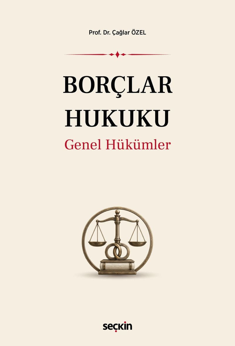 Borçlar Hukuku Genel Hükümler  kitap kapağı