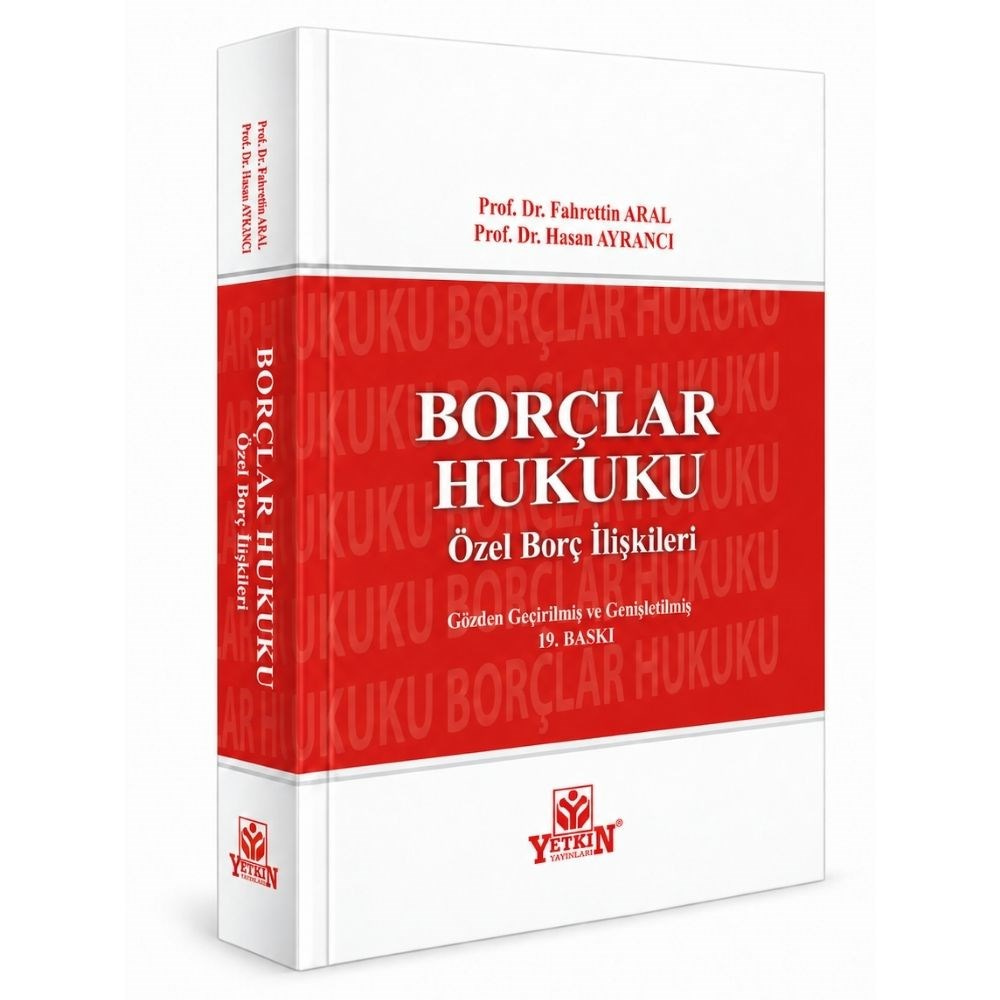 Borçlar Hukuku (Özel Borç İlişkileri)  kitap kapağı