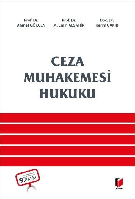 Ceza Muhakemesi Hukuku  kitap kapağı
