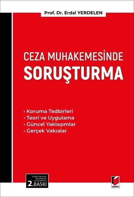 Ceza Muhakemesinde Soruşturma  kitap kapağı