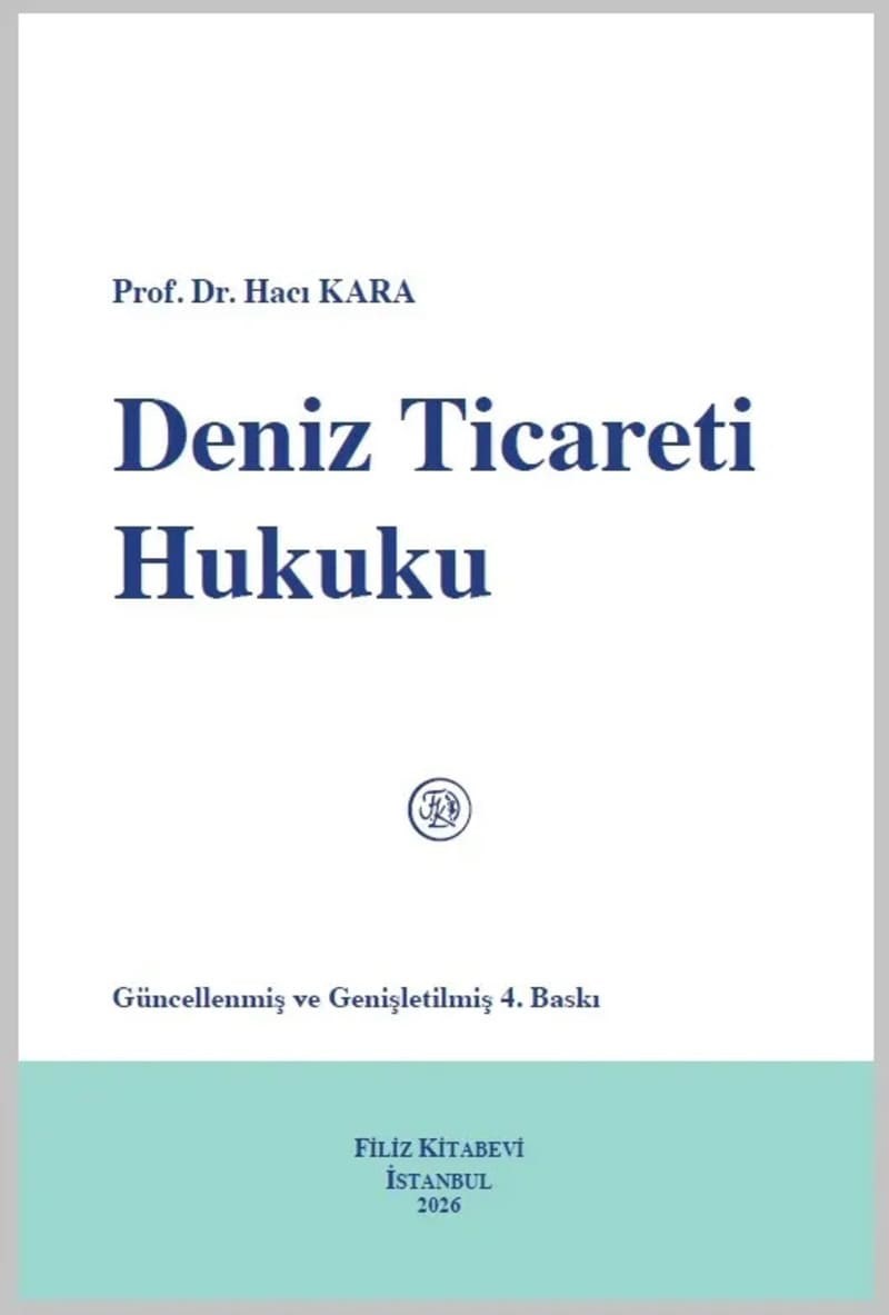 Deniz Ticareti Hukuku  kitap kapağı