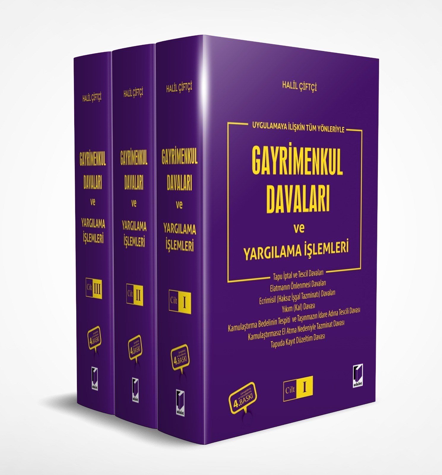 Gayrimenkul Davaları ve Yargılama İşlemleri  kitap kapağı