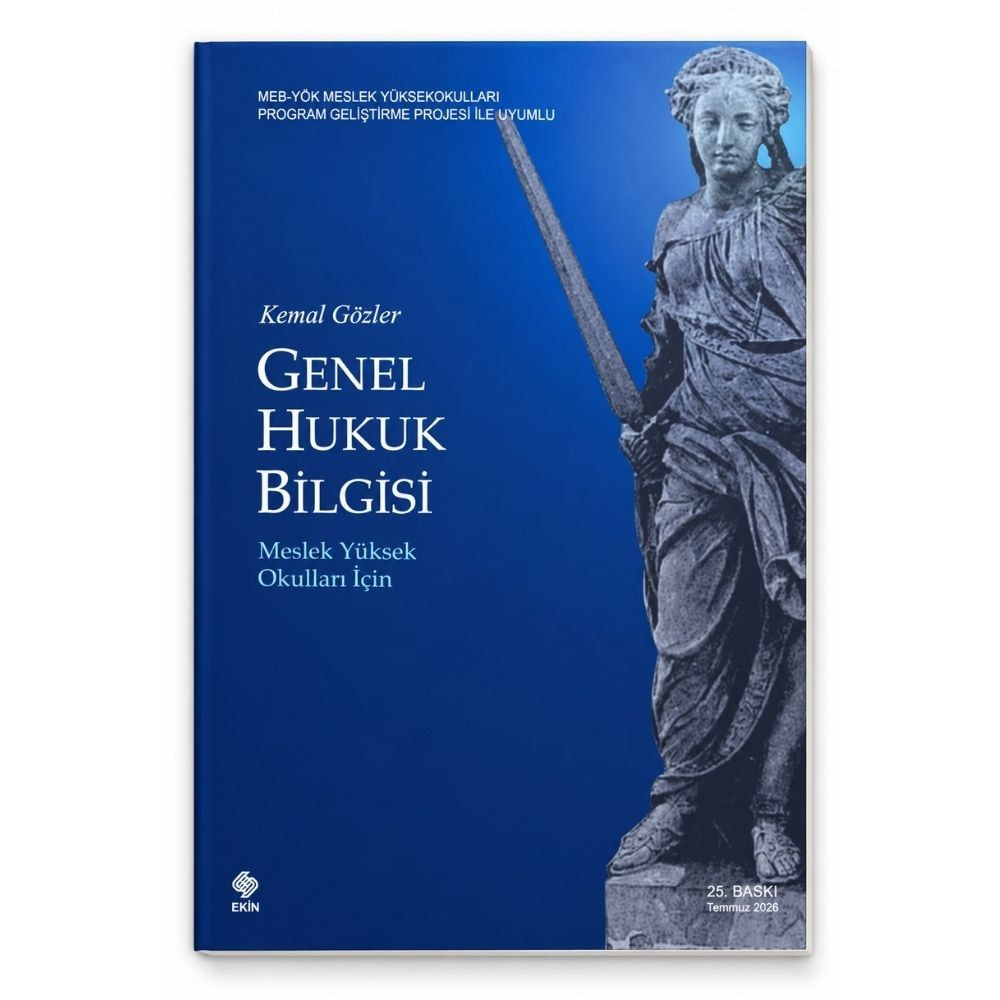 Genel Hukuk Bilgisi (Meslek Yüksek Okulları İçin)  kitap kapağı