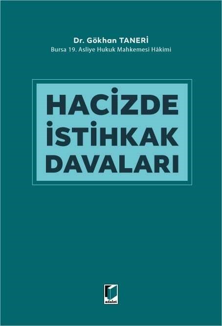 Hacizde İstihkak Davaları  kitap kapağı