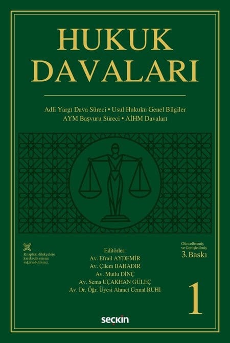 HUKUK DAVALARI CİLT I