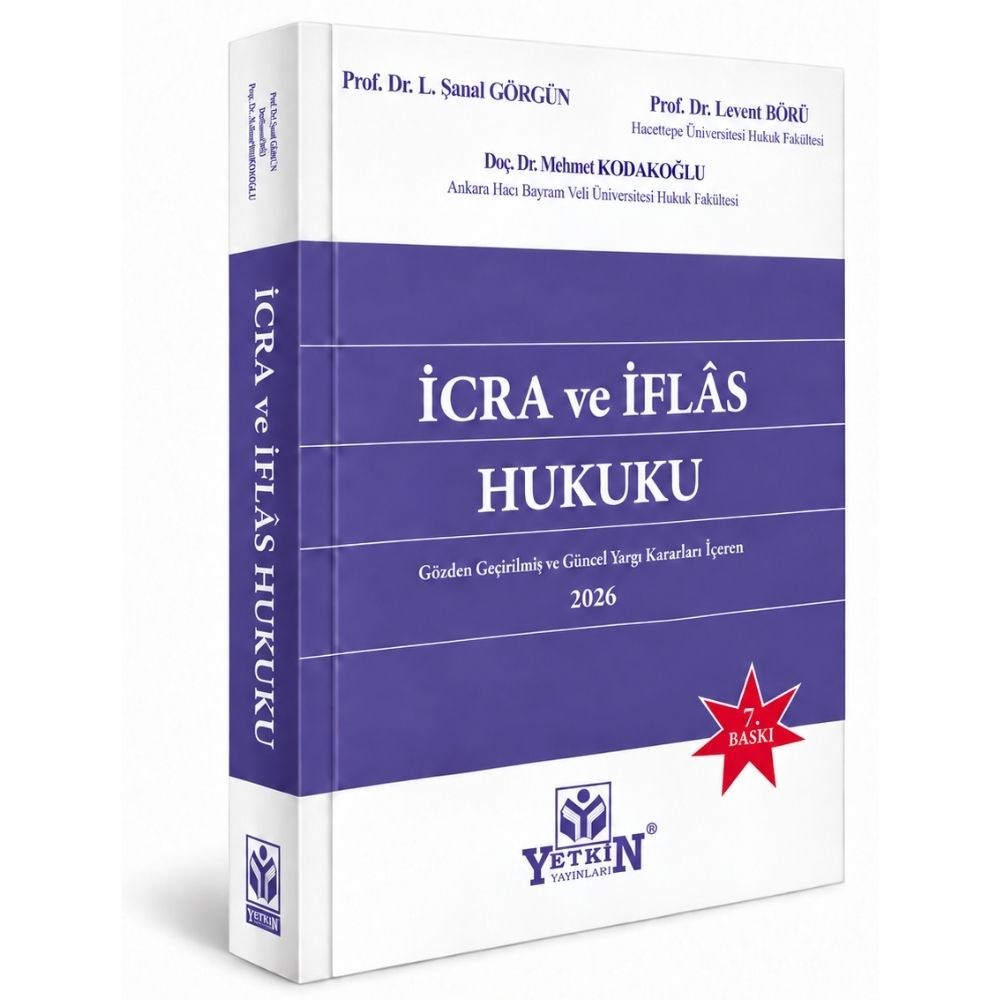 İcra Ve İflâs Hukuku  kitap kapağı