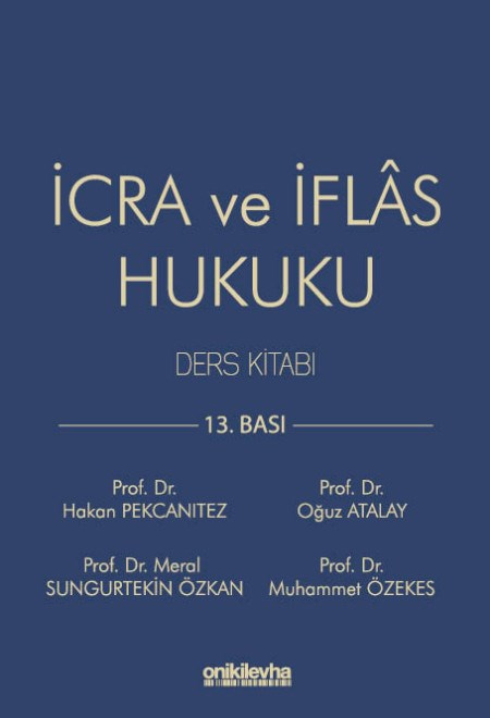 İcra ve İflas Hukuku (Ders Kitabı)  kitap kapağı
