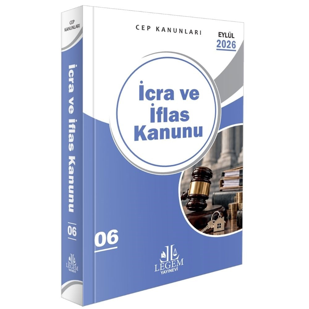 İcra ve İflas Kanunu  kitap kapağı