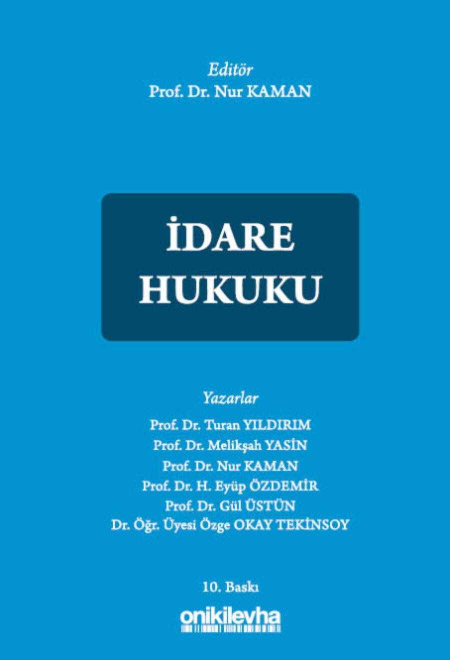 İdare Hukuku  kitap kapağı