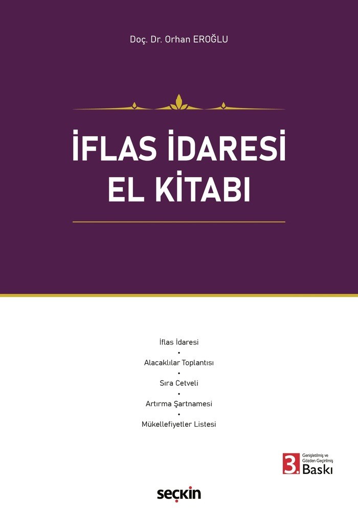 İflas İdaresi El Kitabı  kitap kapağı