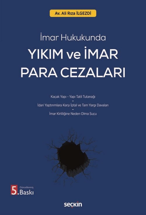 İmar Hukukunda Yıkım ve İmar Para Cezaları  kitap kapağı