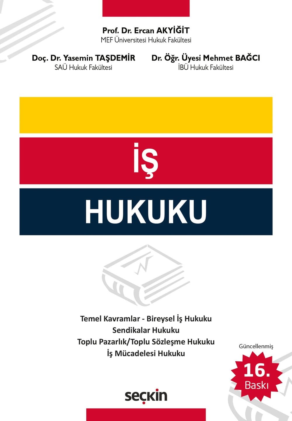 İş Hukuku  kitap kapağı