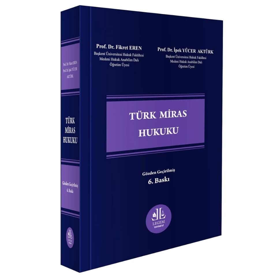 Legem Yayınevi Türk Miras Hukuku