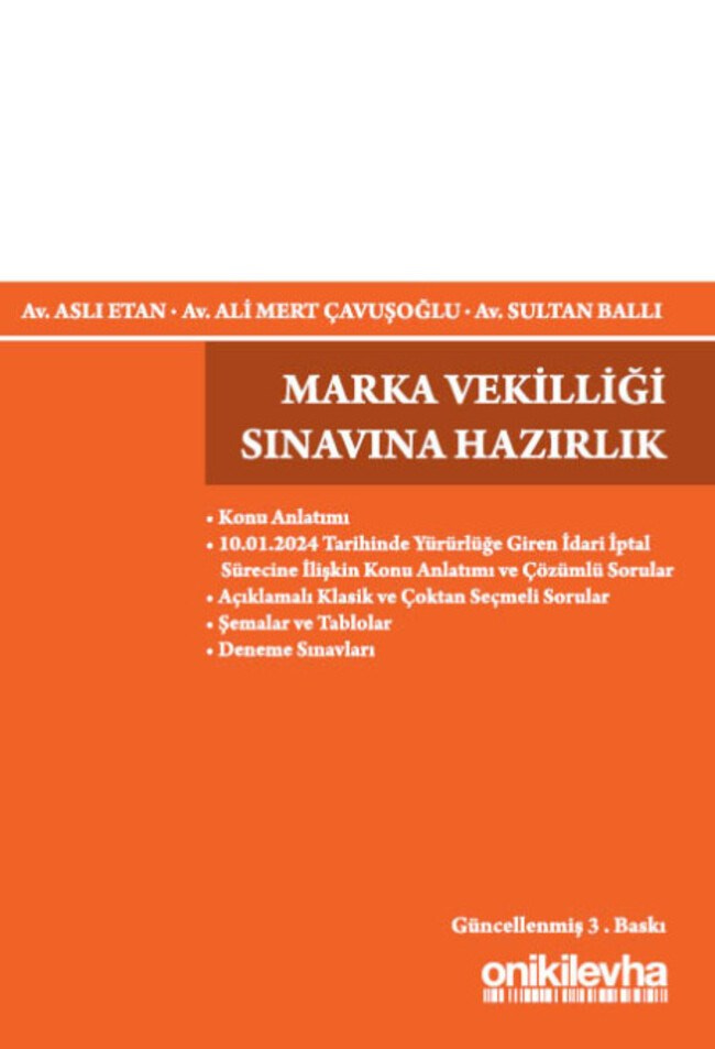 Marka Vekilliği Sınavına Hazırlık  kitap kapağı