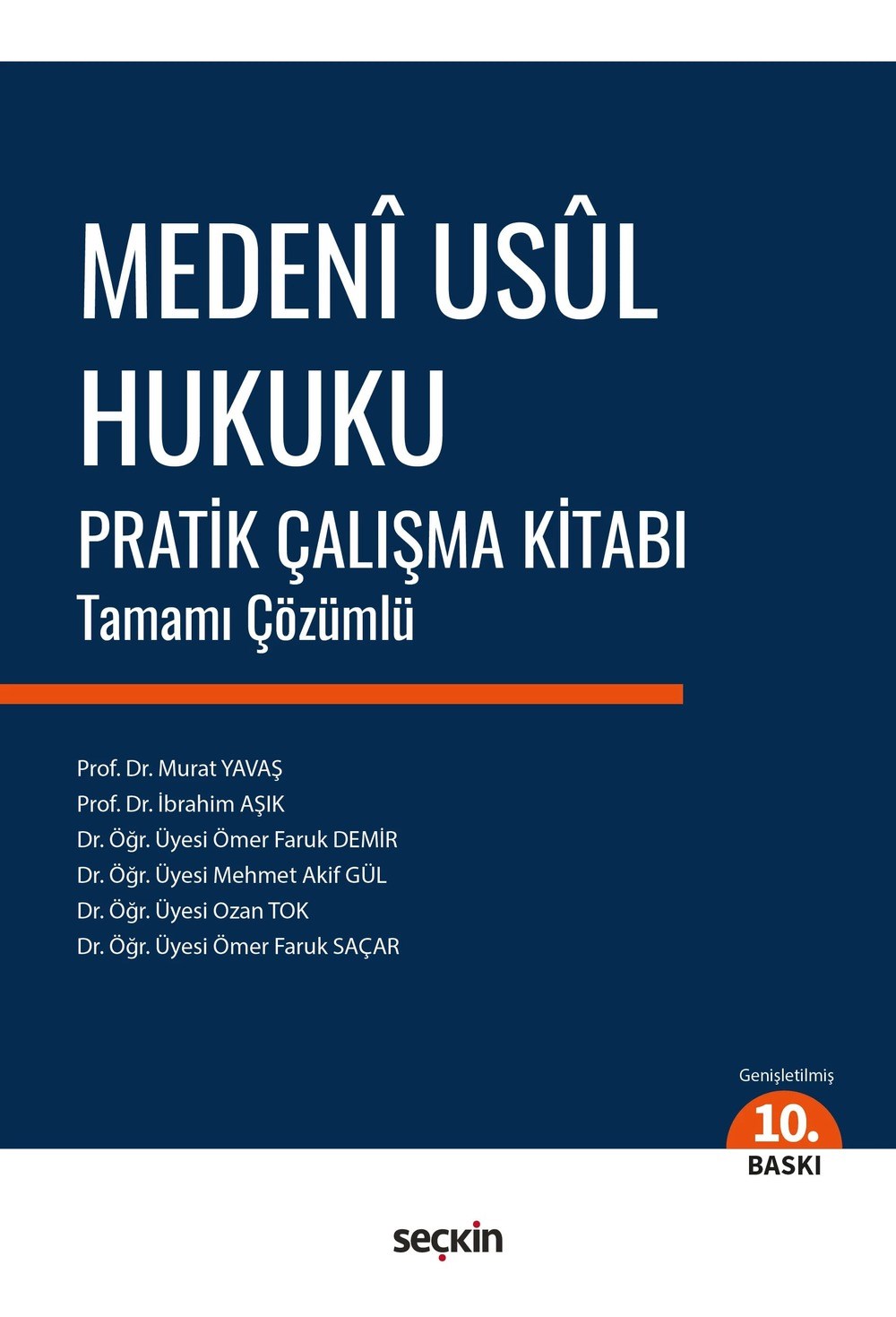 Medeni Usul Hukuku Pratik Çalışma Kitabı  kitap kapağı