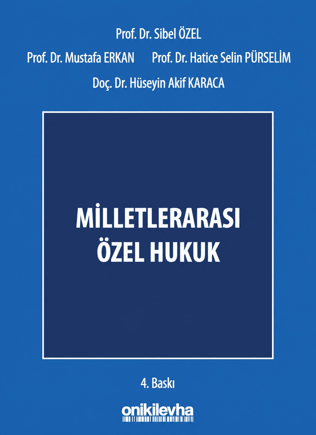 Milletlerarası Özel Hukuk  kitap kapağı