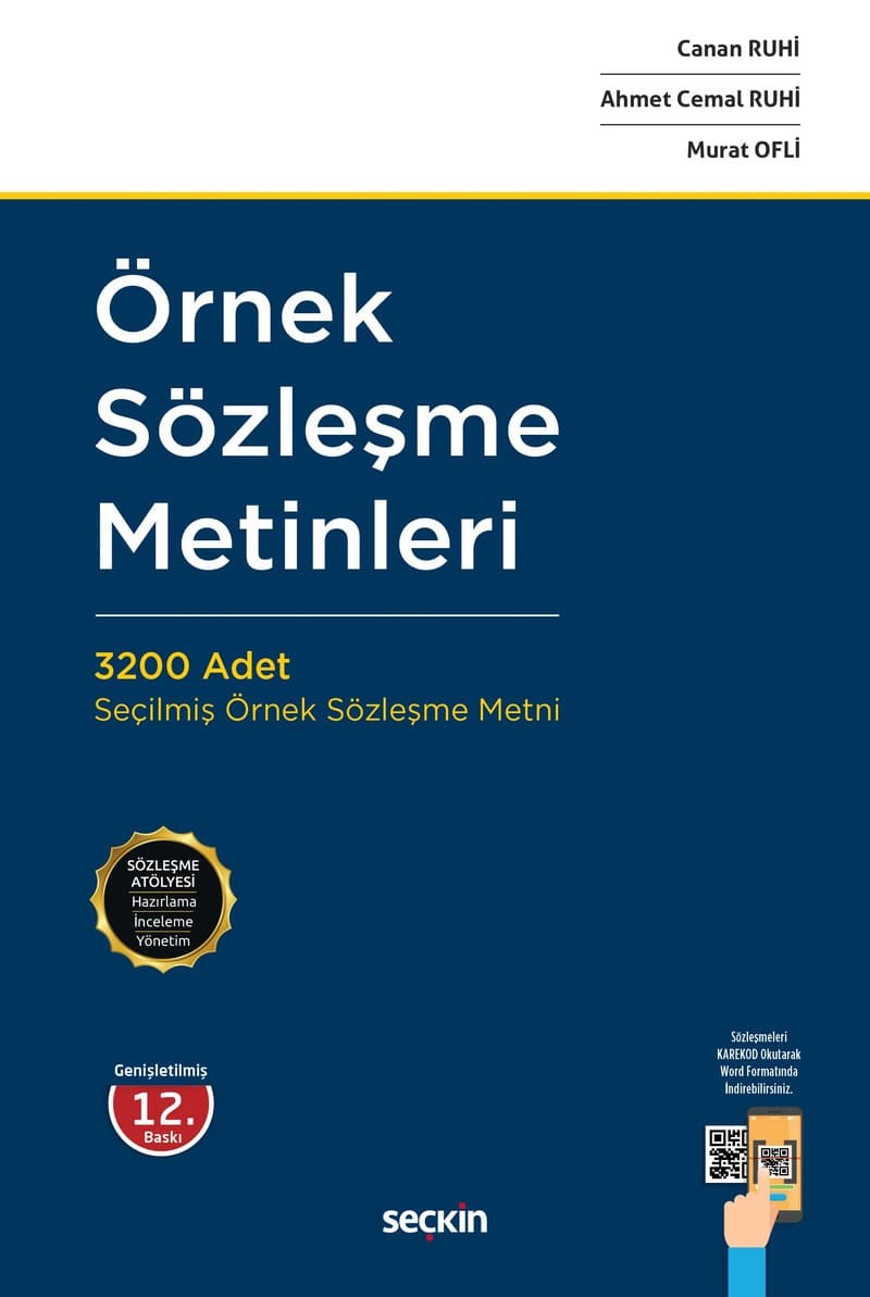 Örnek Sözleşme Metinleri  kitap kapağı