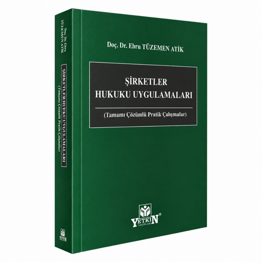 Şirketler Hukuku Uygulamaları  kitap kapağı