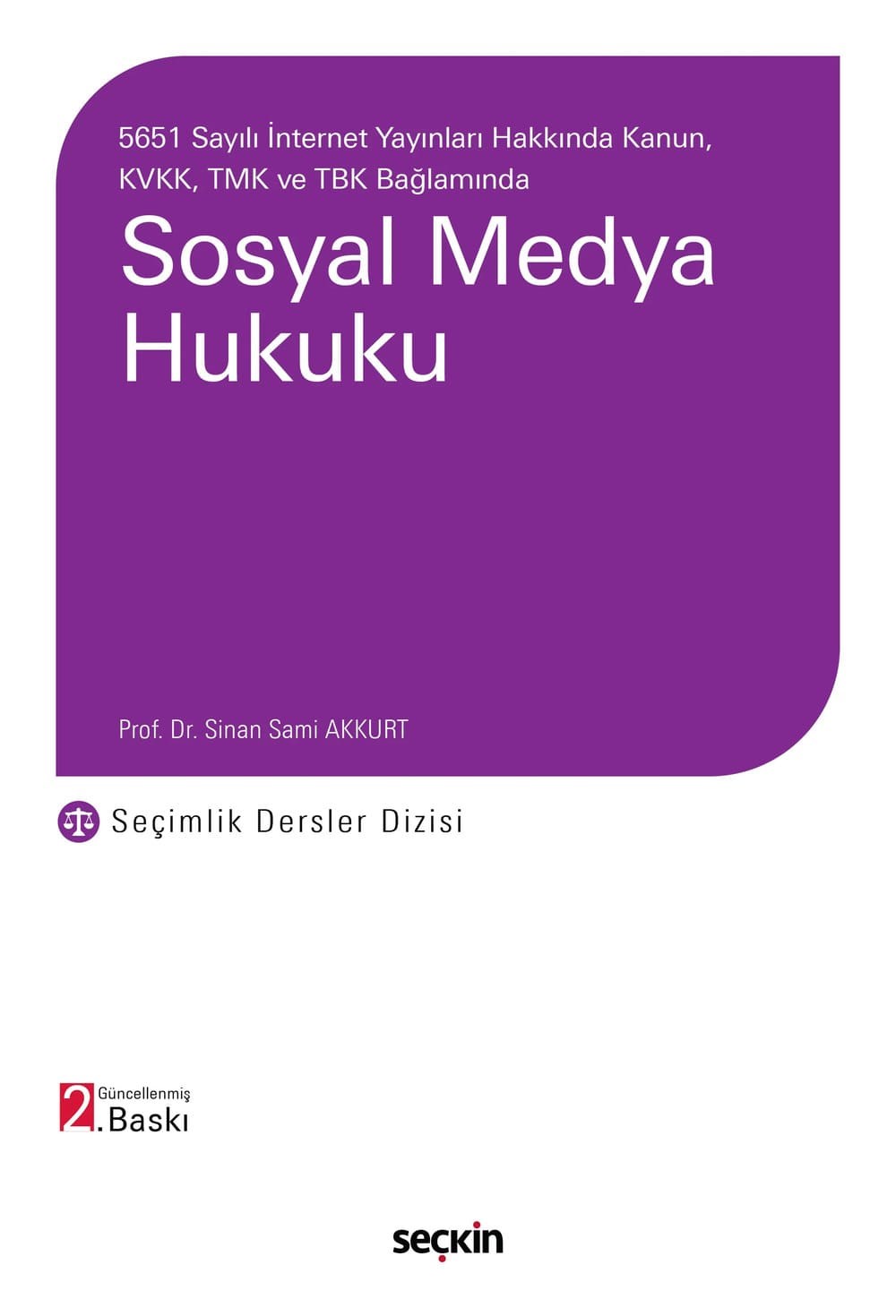 Sosyal Medya Hukuku  kitap kapağı