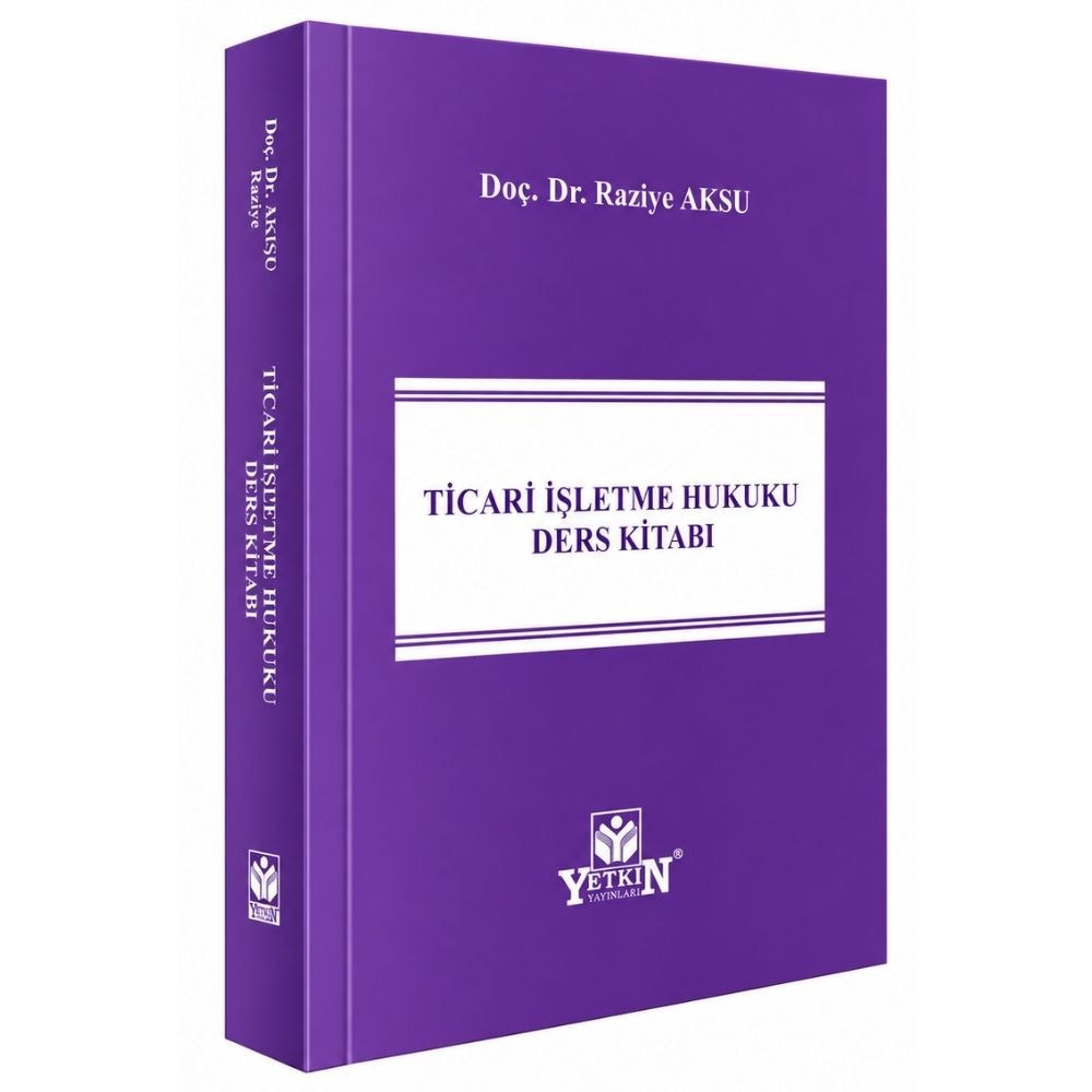 Ticari İşletme Hukuku Ders Kitabı  kitap kapağı