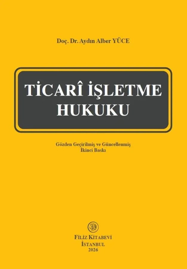Ticari İşletme Hukuku  kitap kapağı