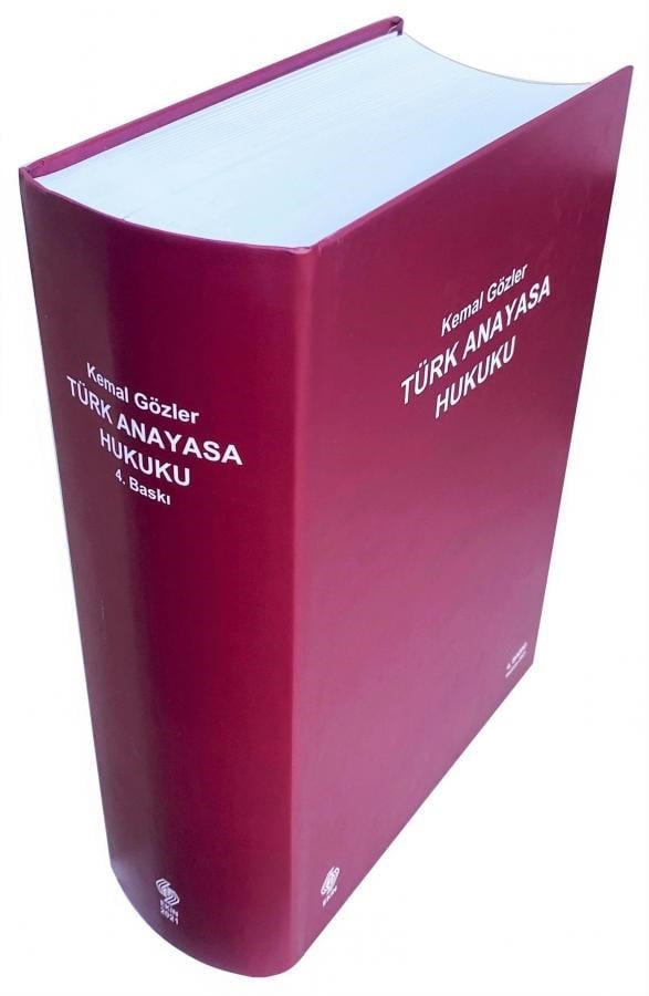 TÜRK ANAYASA HUKUKU  kitap kapağı