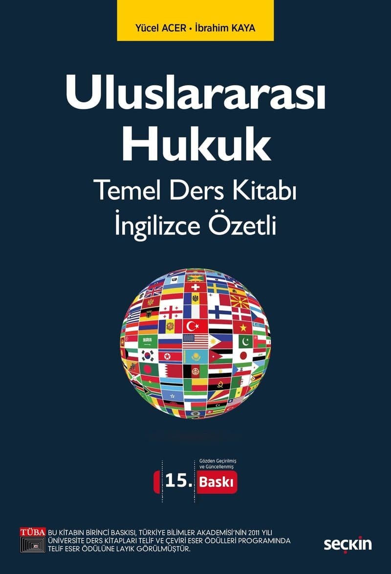 Uluslararası Hukuk Temel Ders Kitabı  kitap kapağı