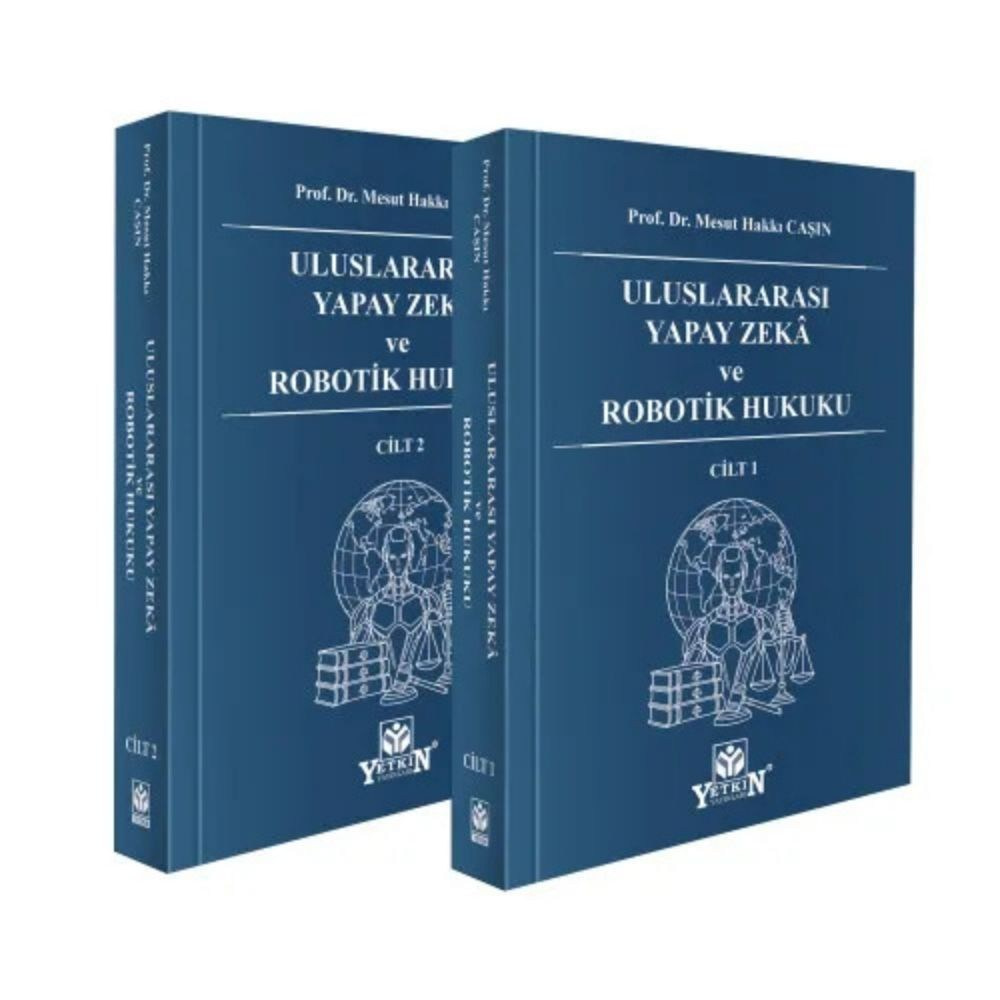 Uluslararası Yapay Zekâ ve Robotik Hukuku  kitap kapağı