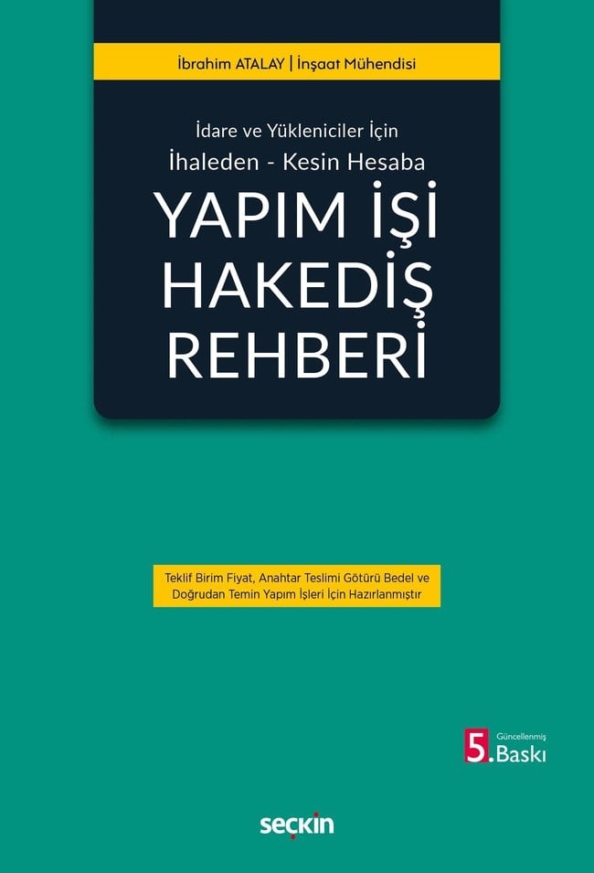 Yapım İşi Hakediş Rehberi