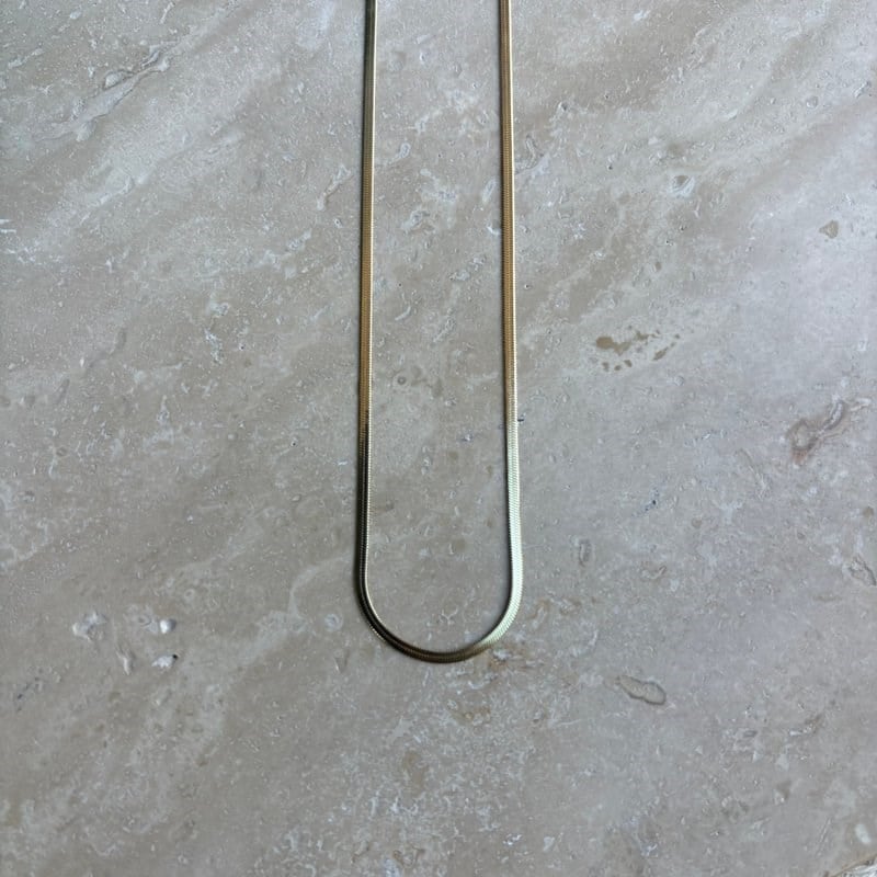 14K Özel Seri İtalyan Zinciri Kolye (60 cm)