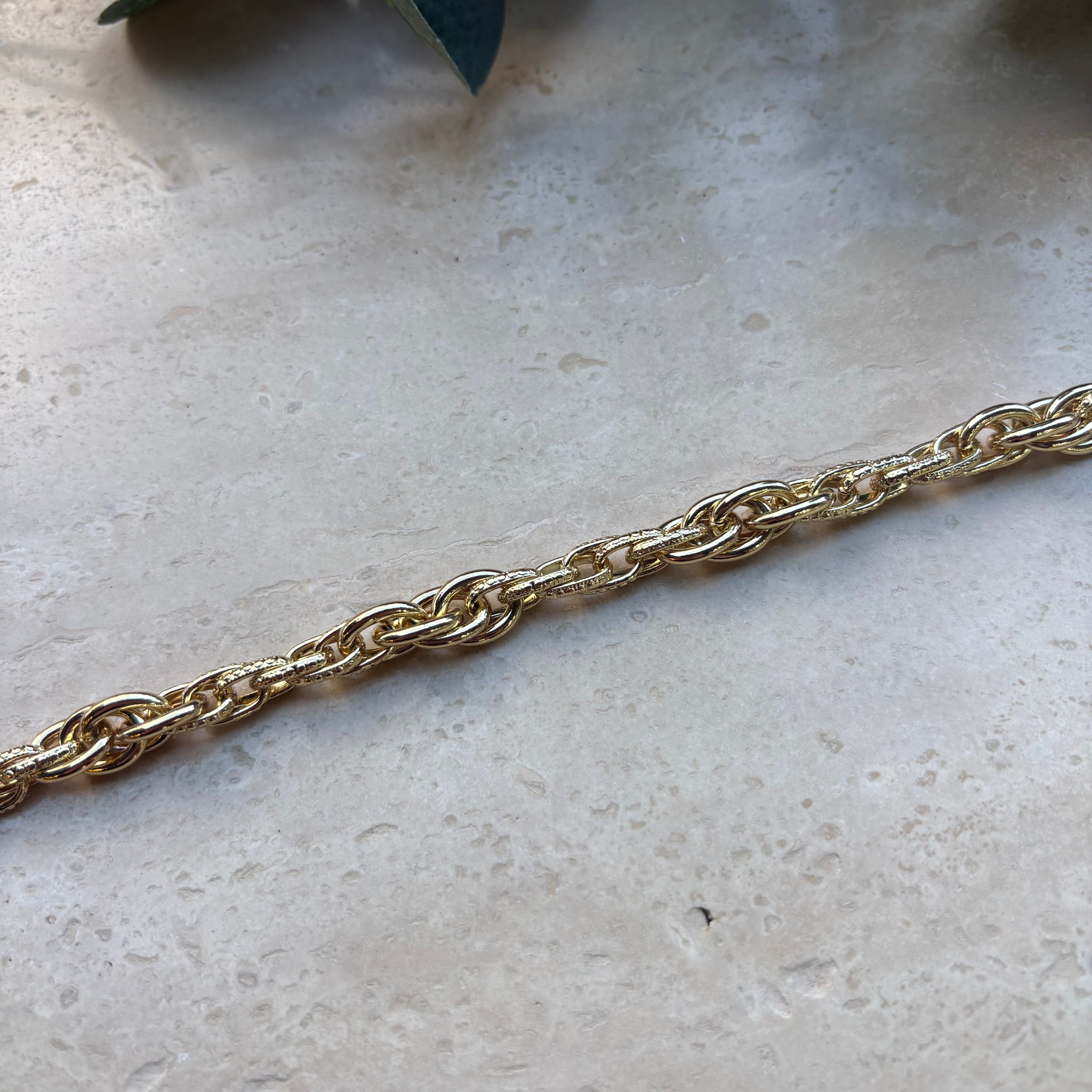 14K Özel Seri Kuyumcu Model Bileklik (17+3 cm) 