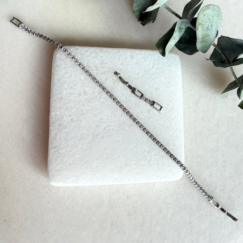 14K Özel Seri Su Yolu Bileklik (17+2 cm)