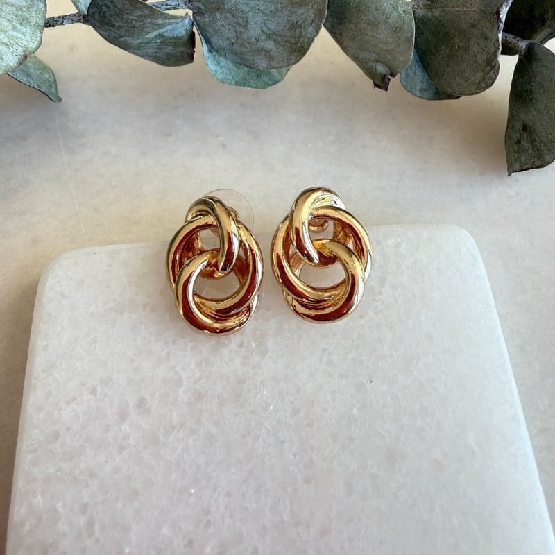 Çok Halkalı Gold Küpe