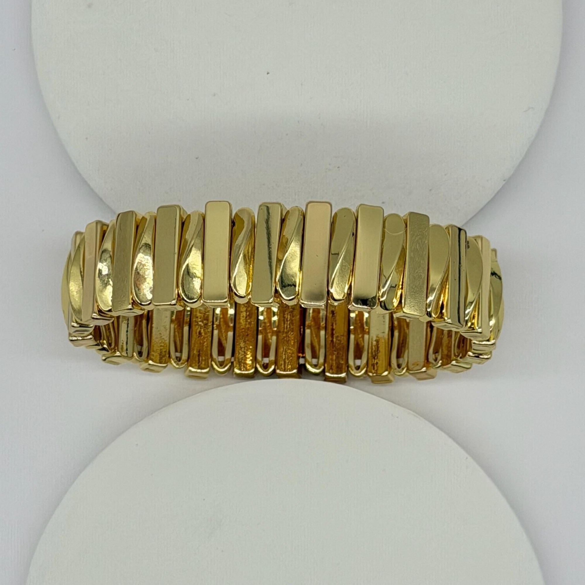 Gold Şekilli Lastik Bilezik