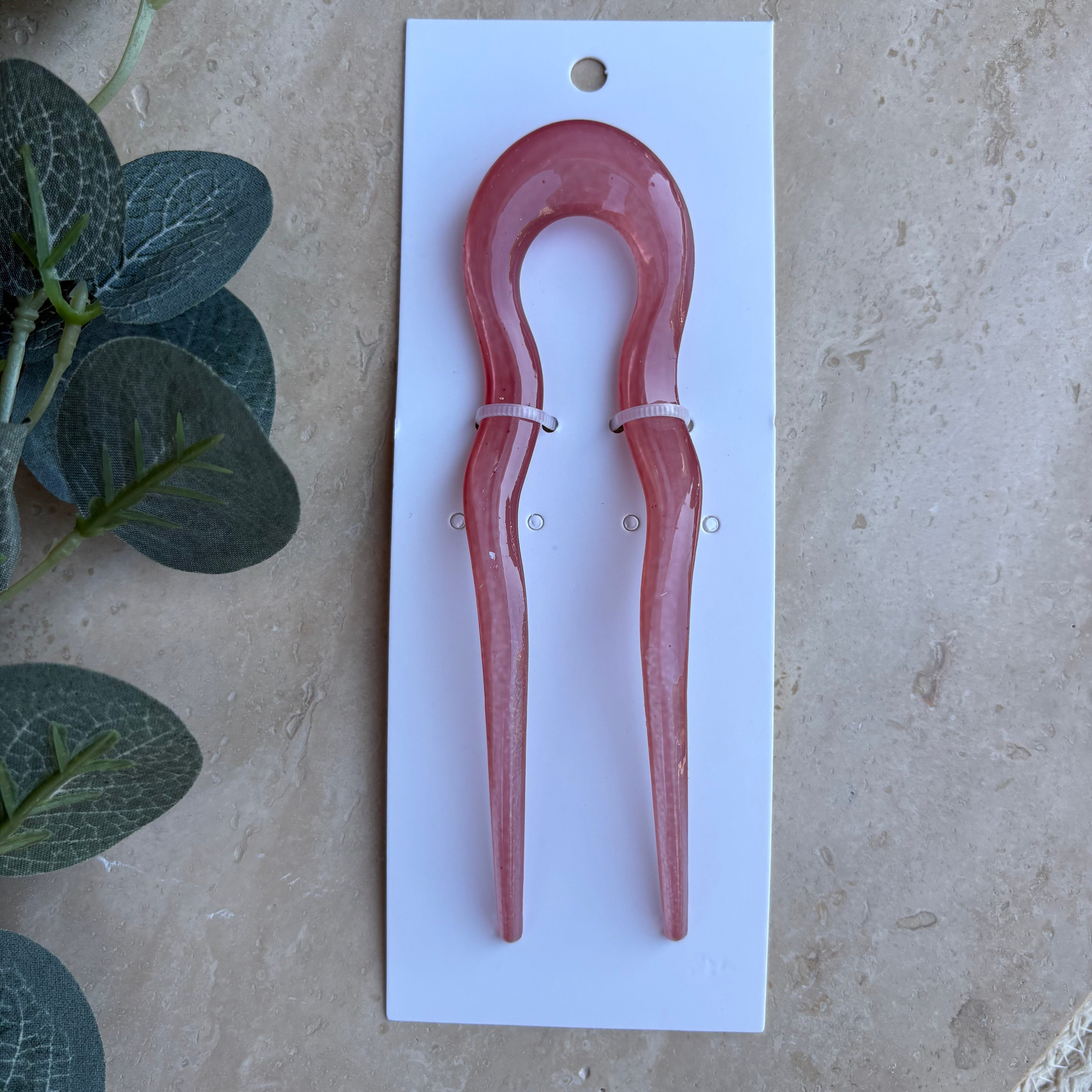 Kıvrımlı Büyük Saç Pini 