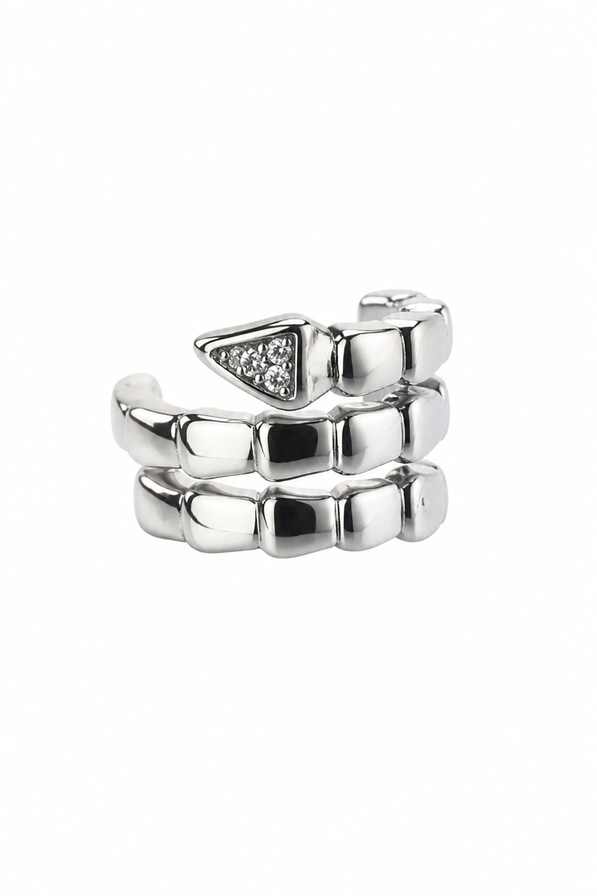 Yılan Silver Earcuff