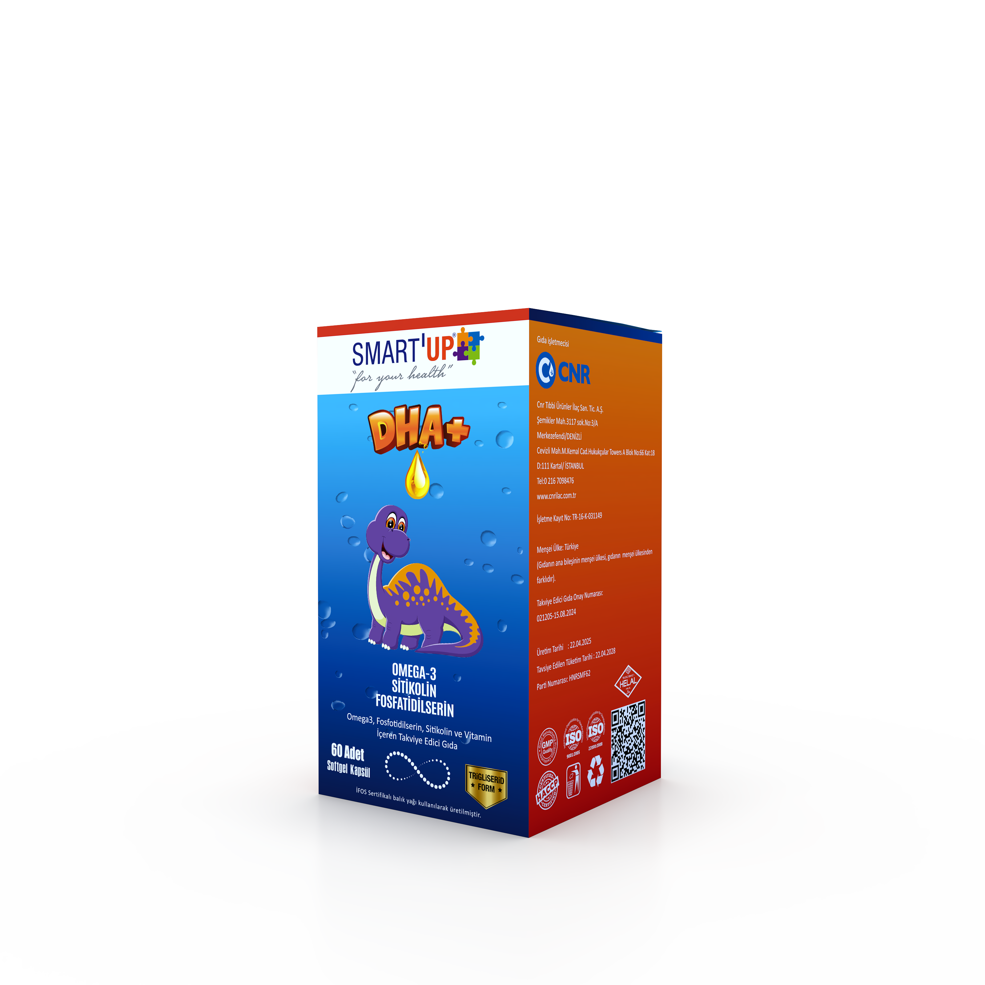 smart Up omega 60 kapsül (2'li) + Sun Vitamin Plus 30 Kapsül 