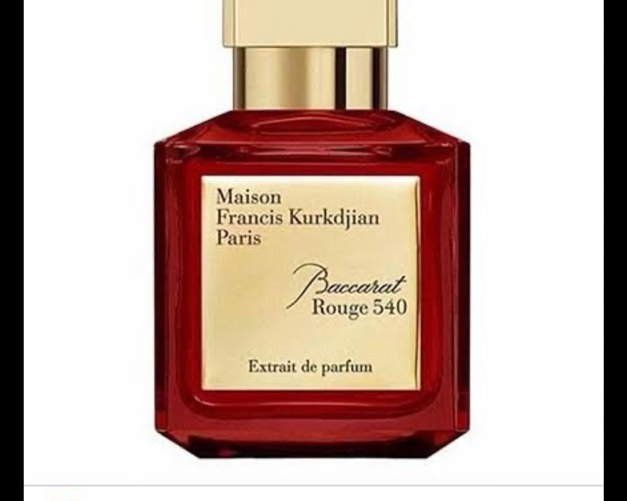 BACCARAT ROUGE 540 UNISEX 70 ML PARFÜM