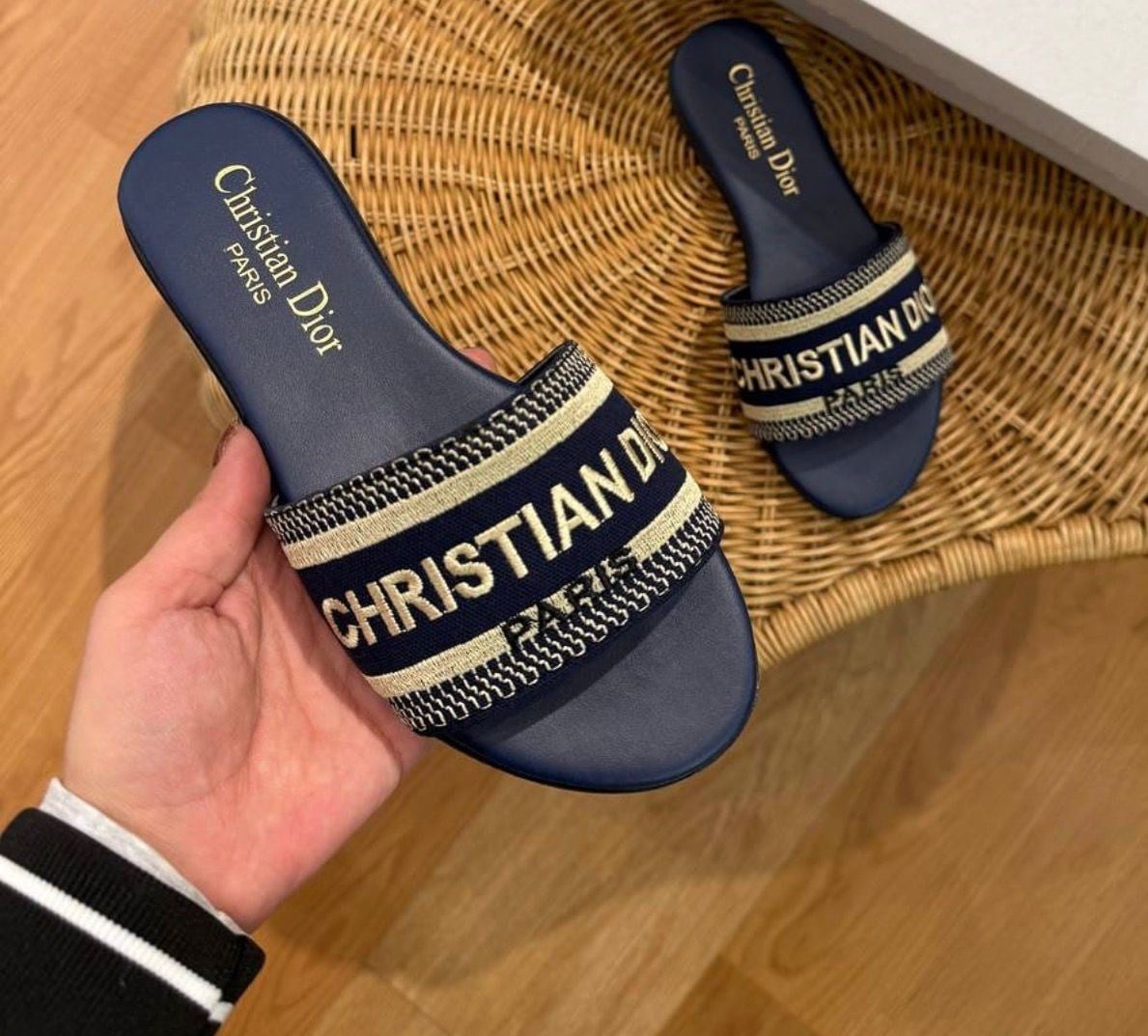 CHRISTIAN DİOR PARIS KADIN MAVİ TERLİK 