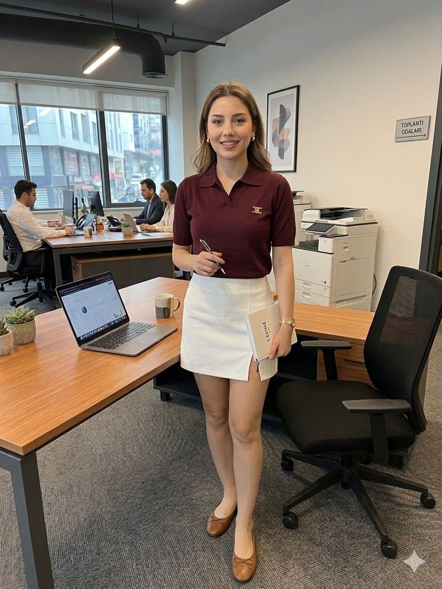 CLINE BORDO  İNCE  KADIN TRİKO POLO YAKA 