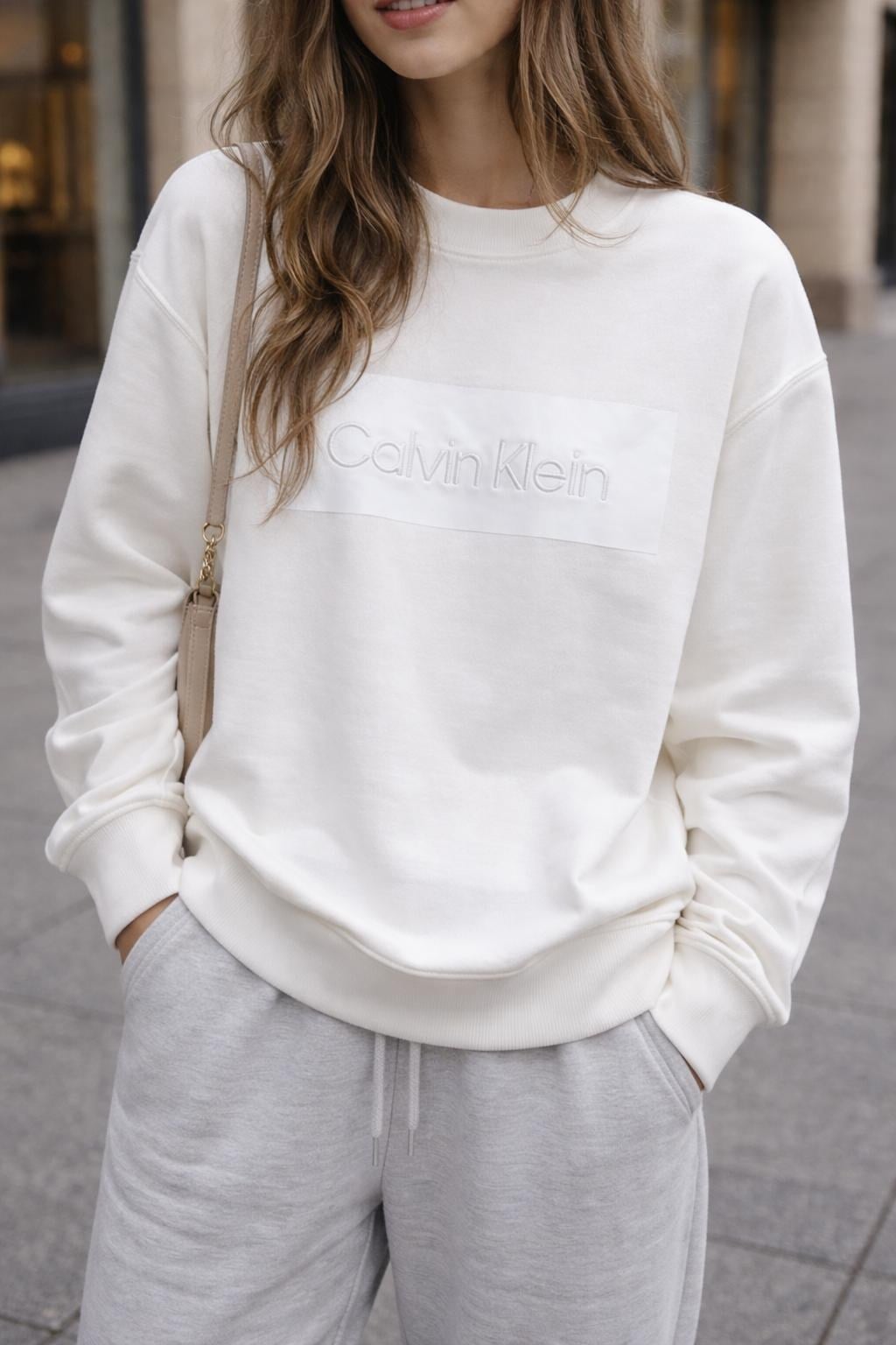 CLVN BEYAZ SWEAT