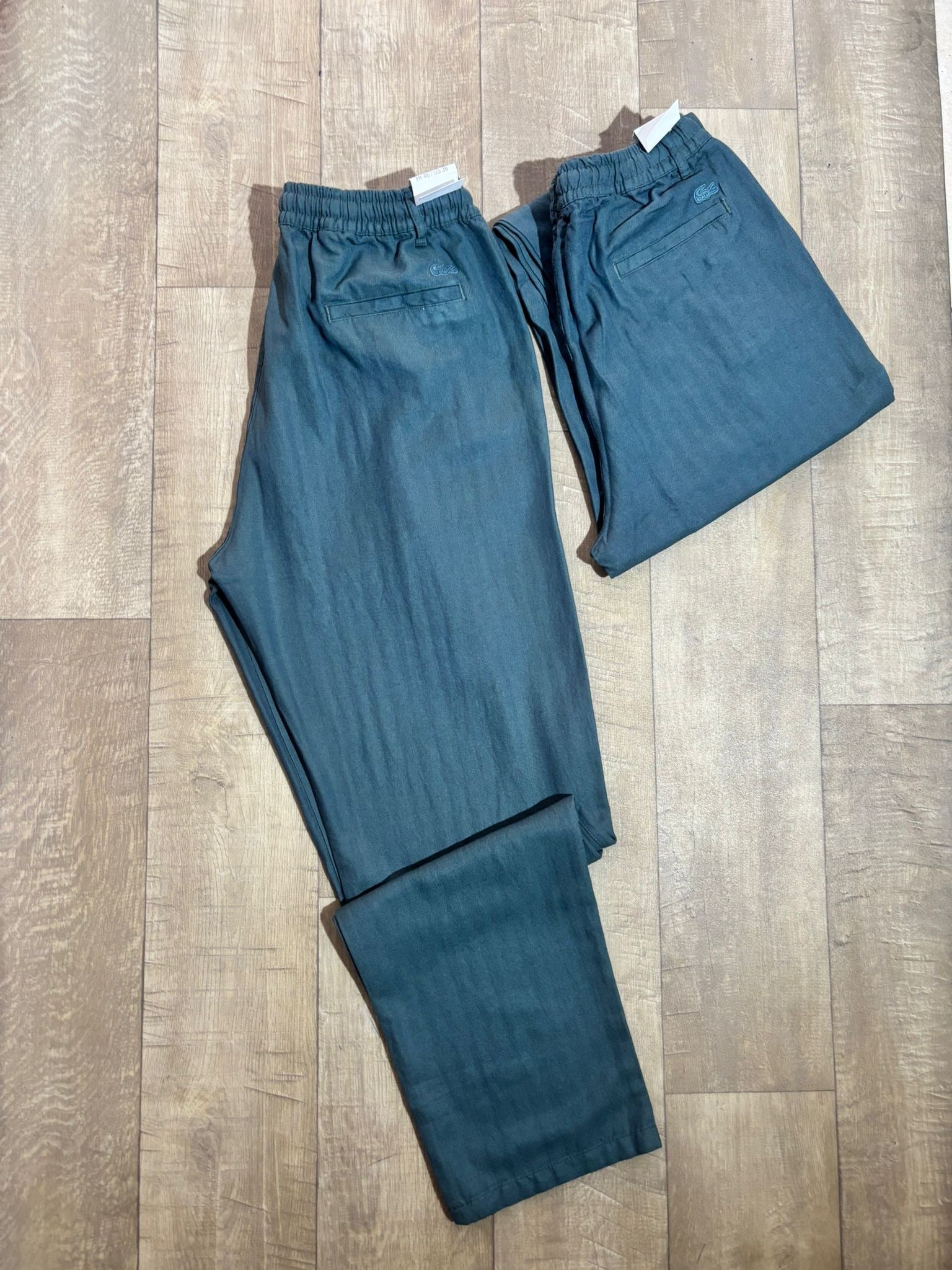 LCST KETEN YAZLIK YEŞİL PANTOLON