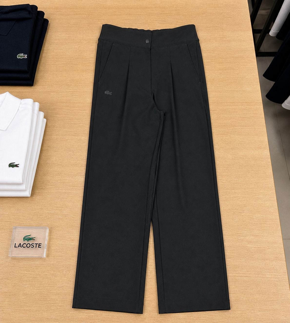 LCT KADIN RELAXED FİT SİYAH PANTOLON 