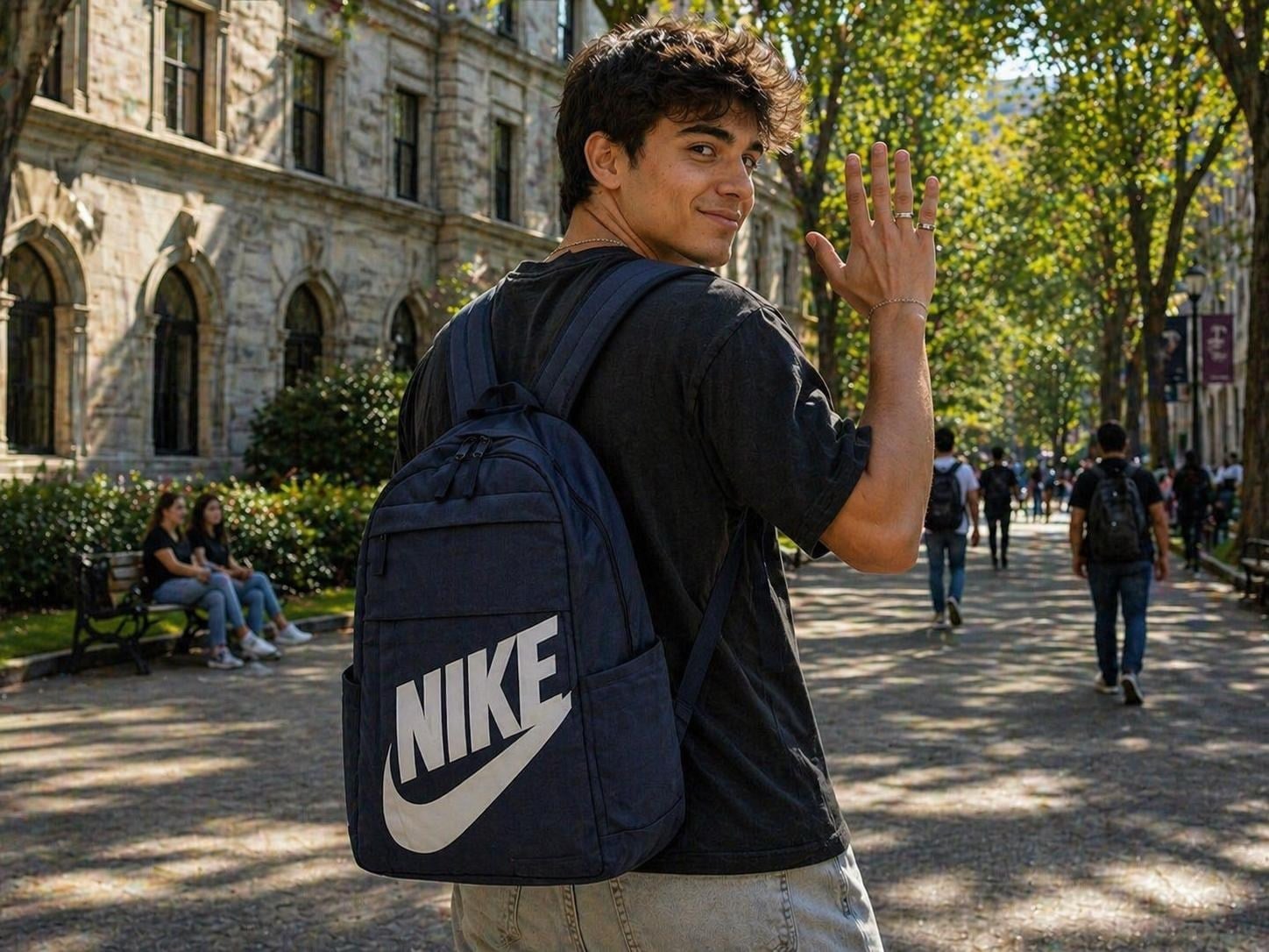 NIKE LACİVERT SIRT ÇANTASI