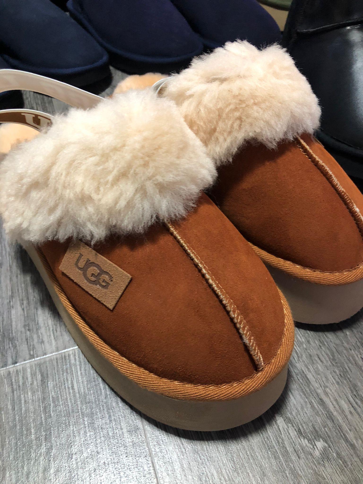UGG KAHVE KADIN TERLİK