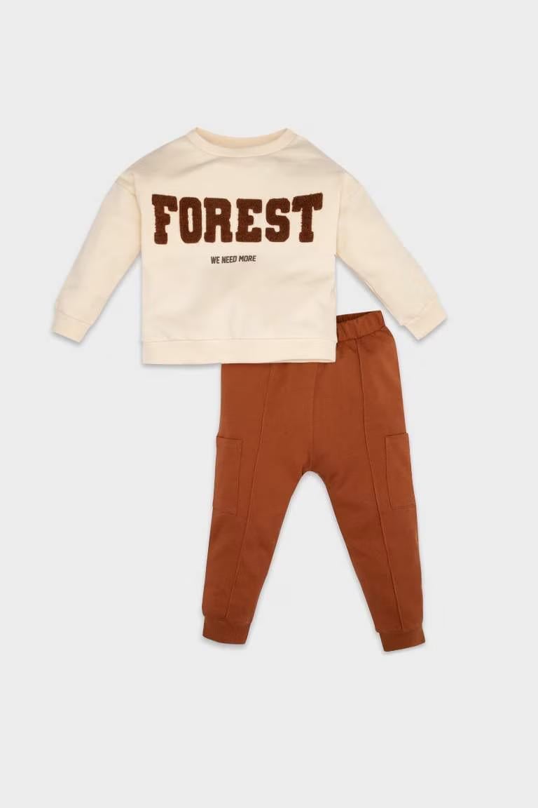 Defacto Erkek Bebek  Sweat Takım D6257A5/BN125